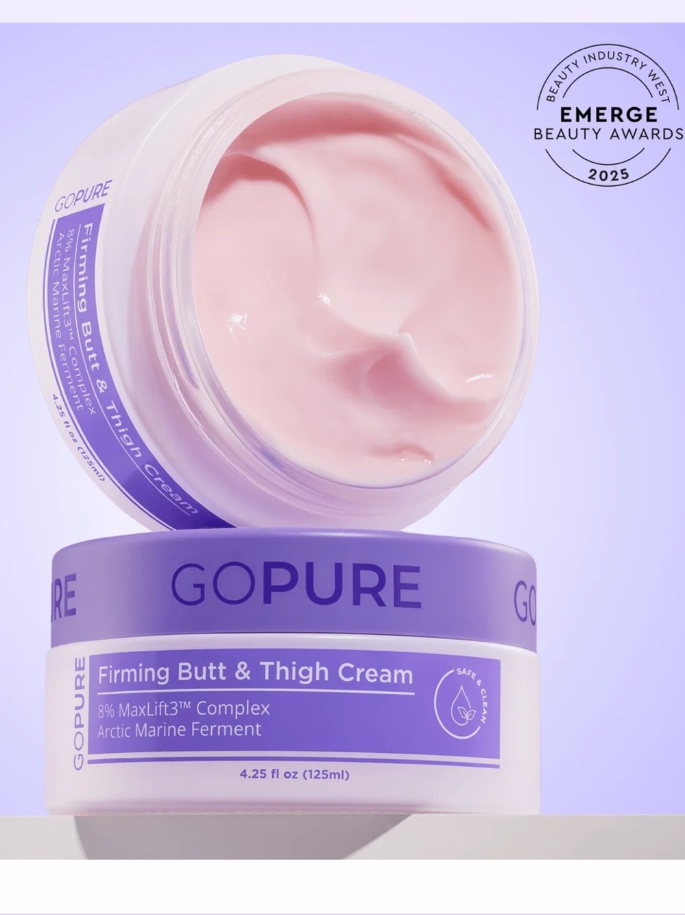 GoPure Firming Butt & Thigh Cream — 4.25 fl oz
